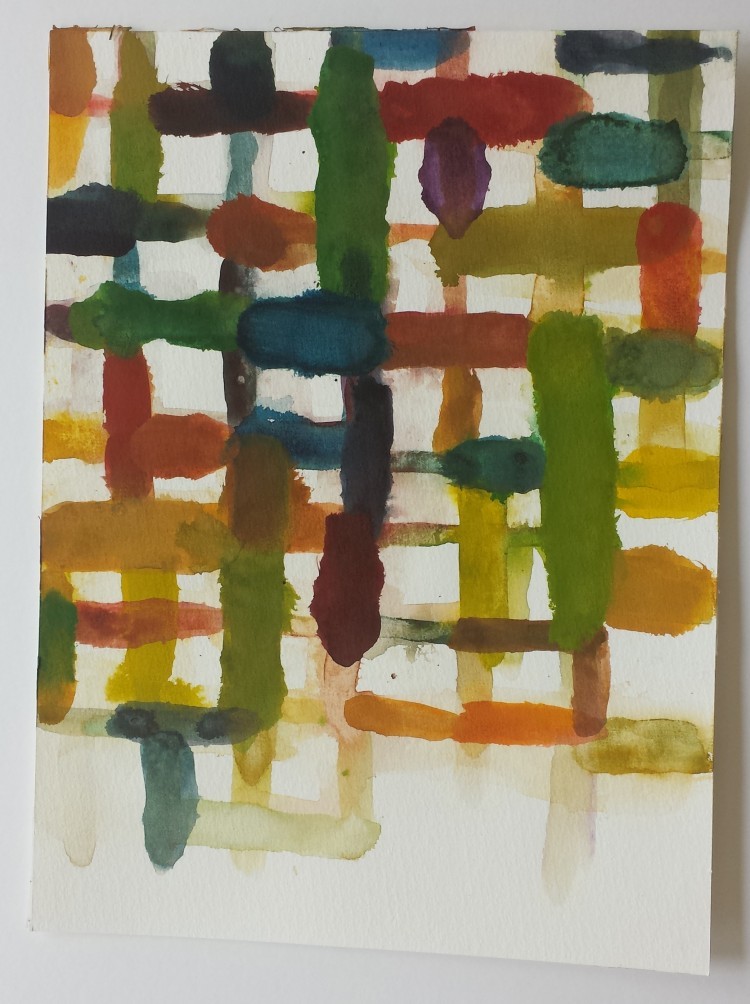 Art Alarm – Wonkun Jun, o.T., 2018, Aquarell, 35 × 23 cm