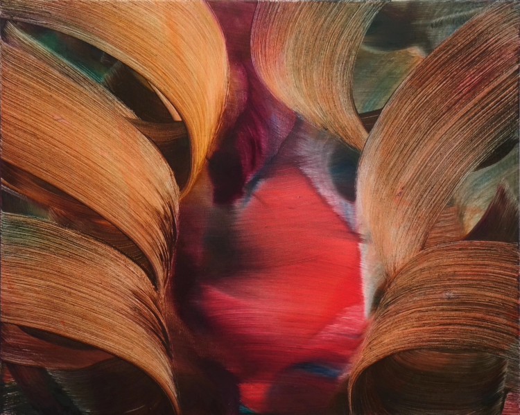 Art Alarm – Isa Dahl, like a, 2021, Öl auf Leinwand, 80 cm × 100 cm