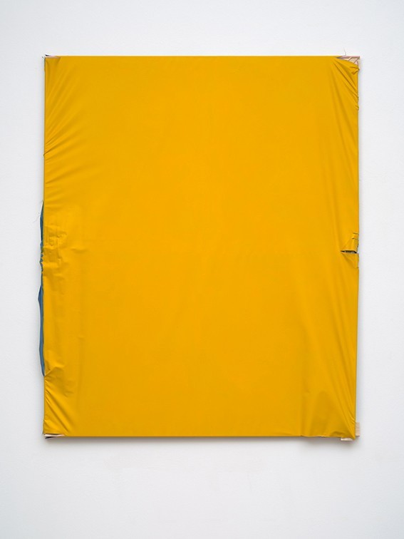 Art Alarm – Franziska Reinbote, o.T. 2021, Acryl auf Batist, 120 x 100 cm, Galerie Klaus Braun