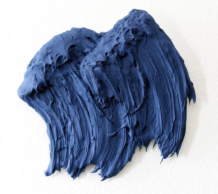 Art Alarm – Donald Martiny, Guliquli, 2020, Polymer, Pigment auf Alu, 95 x 55 cm, Galerie Klaus Braun